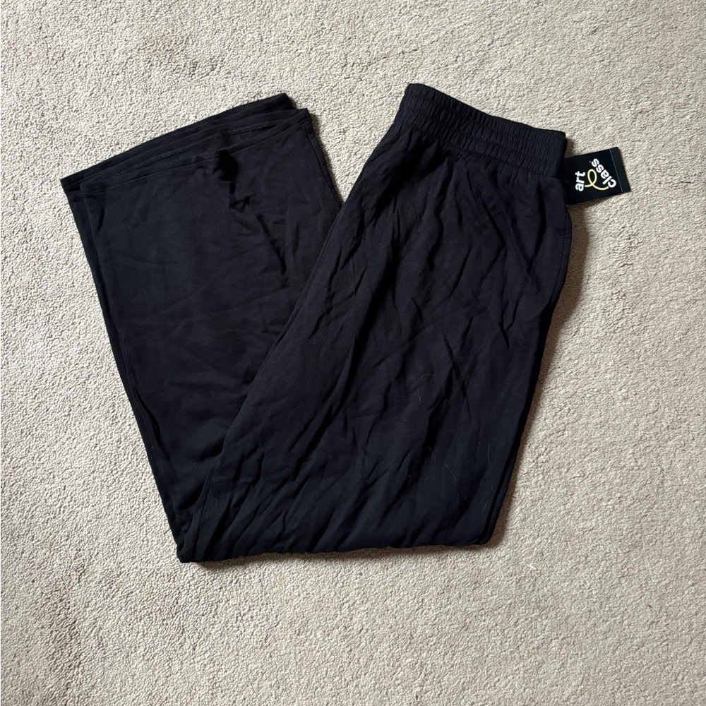 Art Class Black Wide Leg Sweat Pants NWT